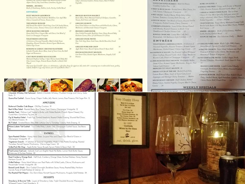 Kindle Menu