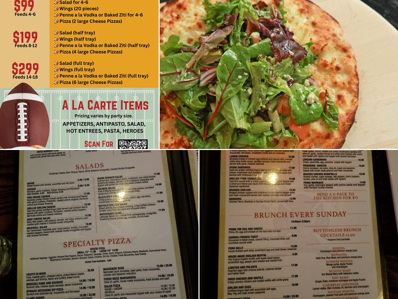 Fire Engine Pizza Co Menu