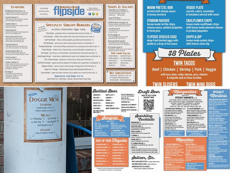 Flipside Burgers & Bar Menu