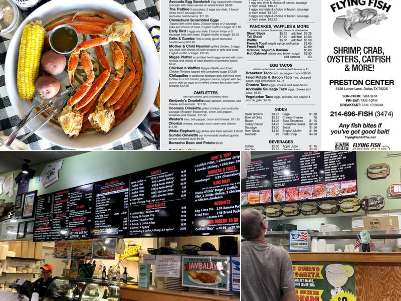 Flying Fish Menu