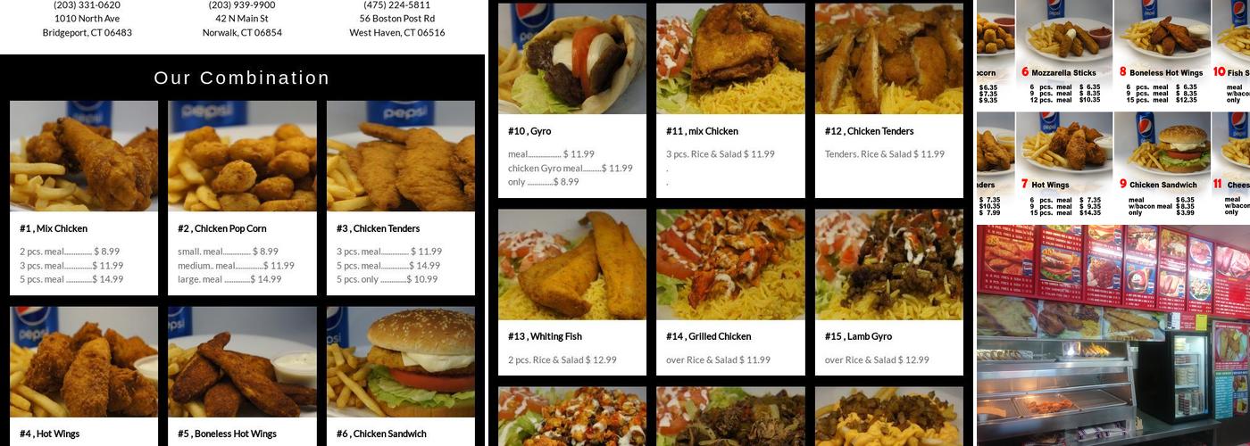 MAINPORT FISH&CHIPS Menu