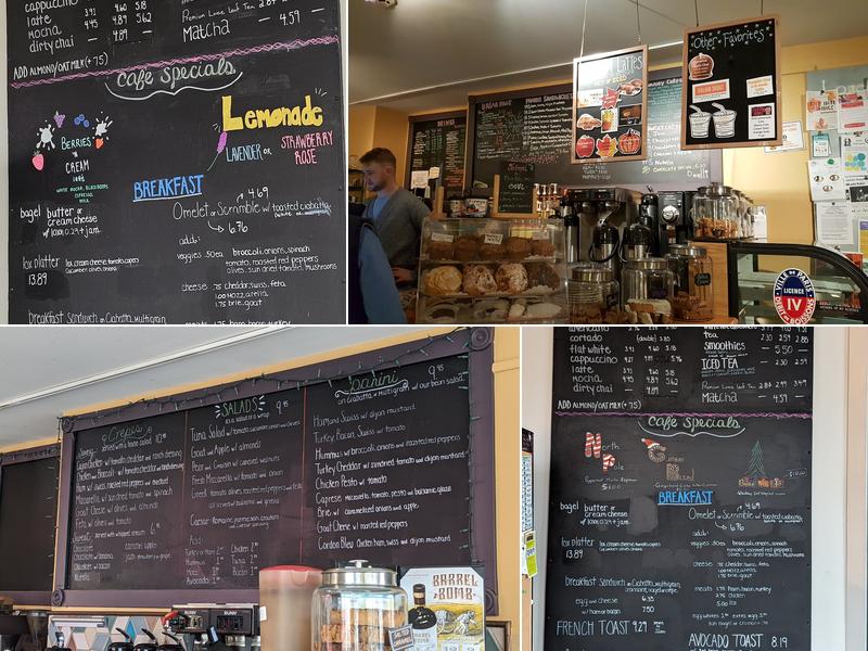 Cafe Atlantique Menu