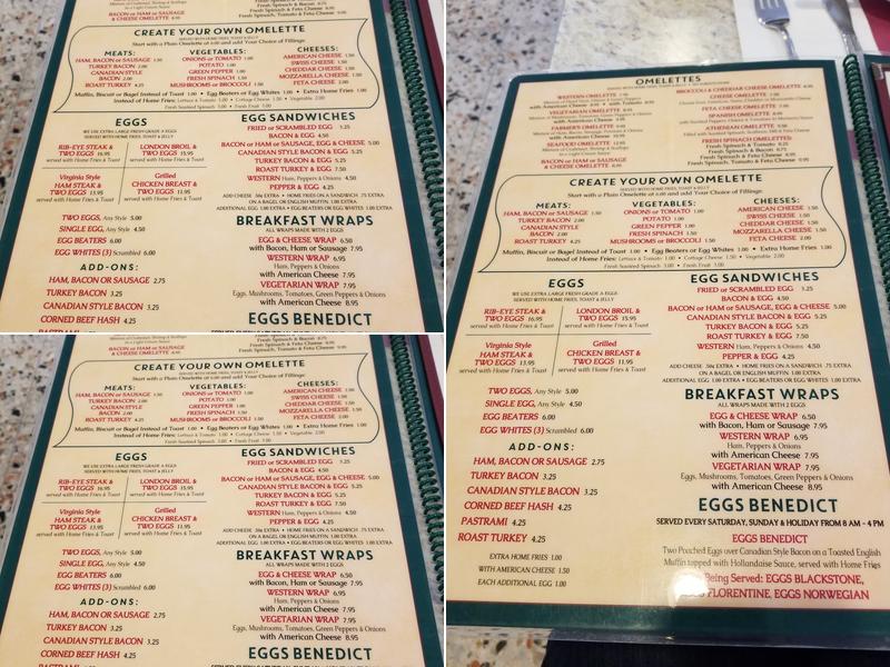Penny's Diner and Restaurant II Menu