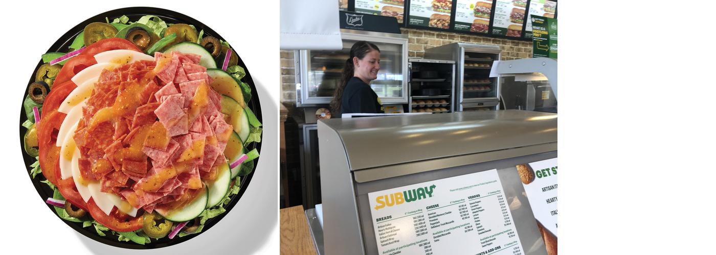 Subway Menu
