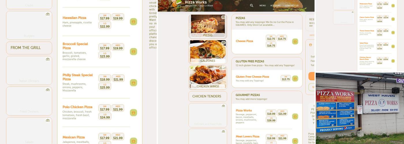 Pizza Works Menu