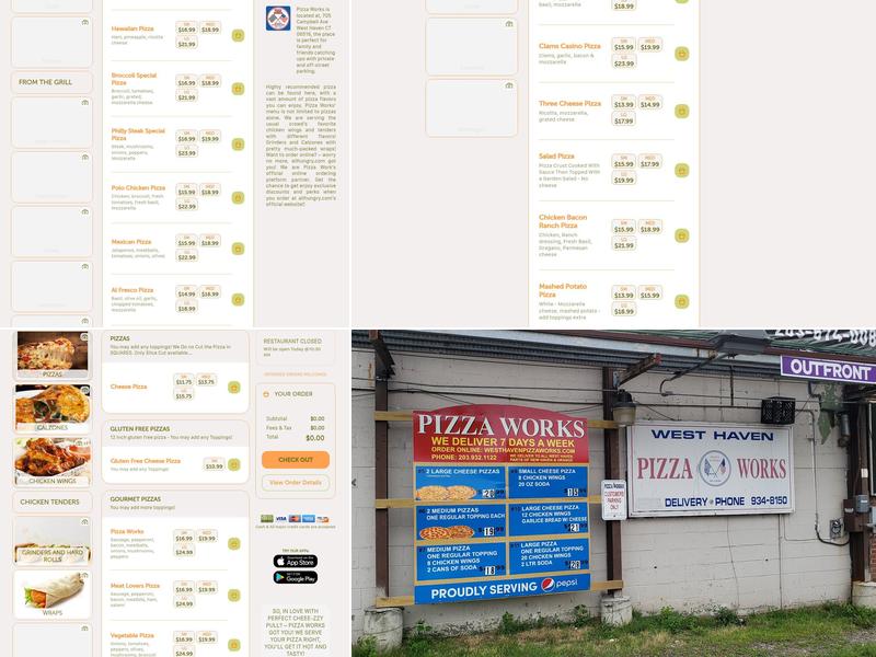 Pizza Works Menu