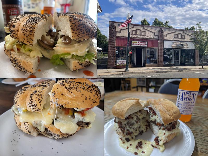 American Steamed Cheeseburgers