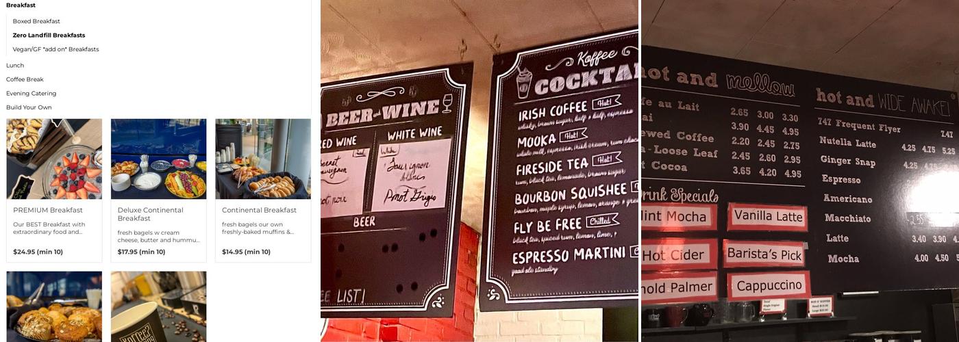 Koffee Katering Menu