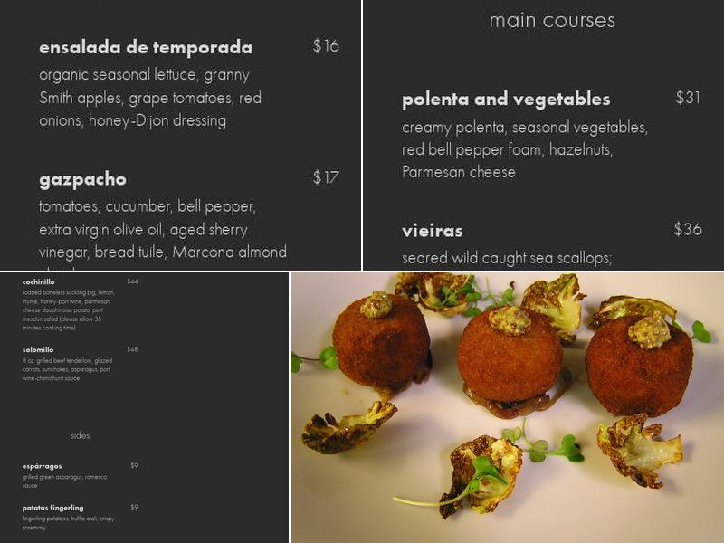 olea Menu