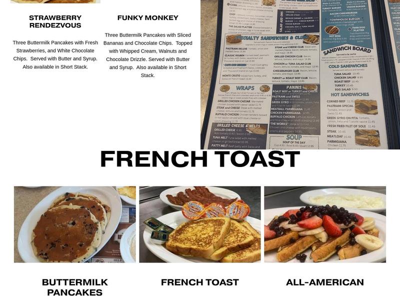 Branford Townhouse Restaurant Menu