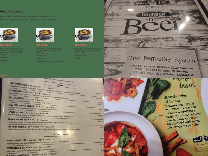 Wood-n-Tap - Hamden Menu