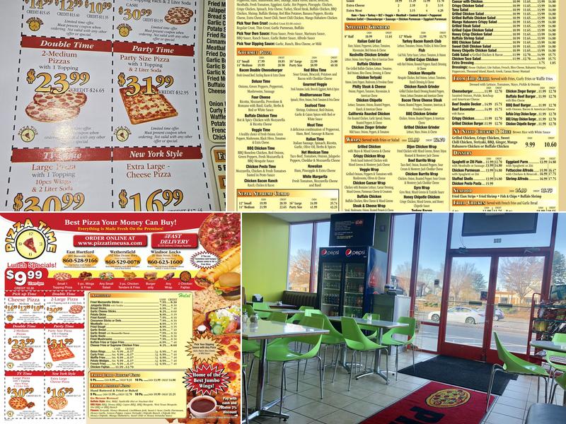 Pizza Time Menu
