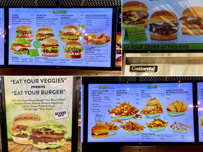 BurgerFi Menu