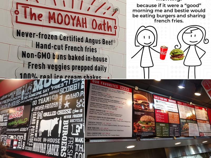 MOOYAH Burgers, Fries & Shakes Menu