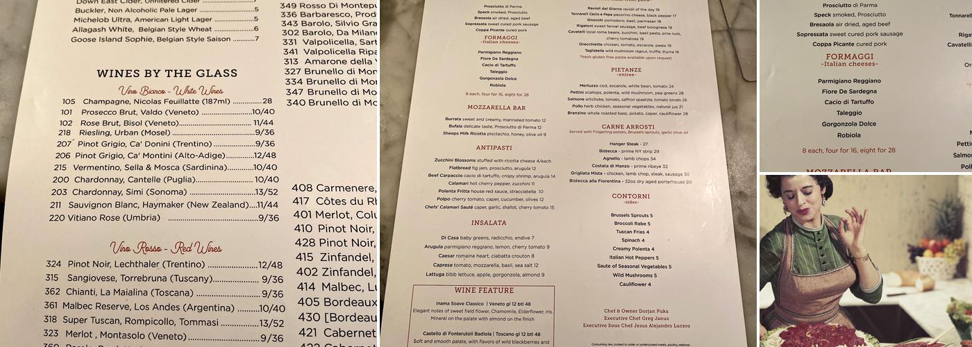 Treva Menu