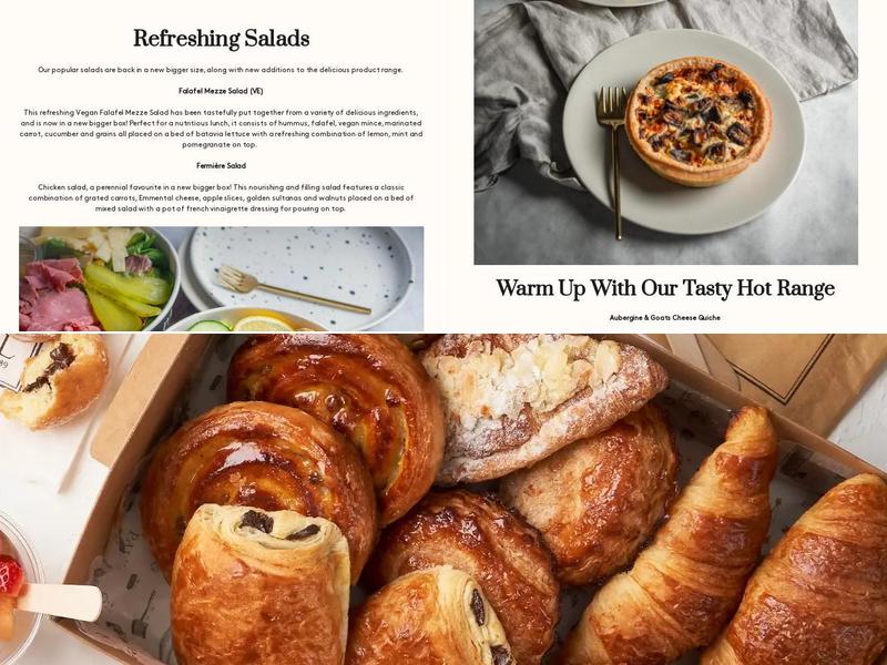 PAUL Holland Park Menu