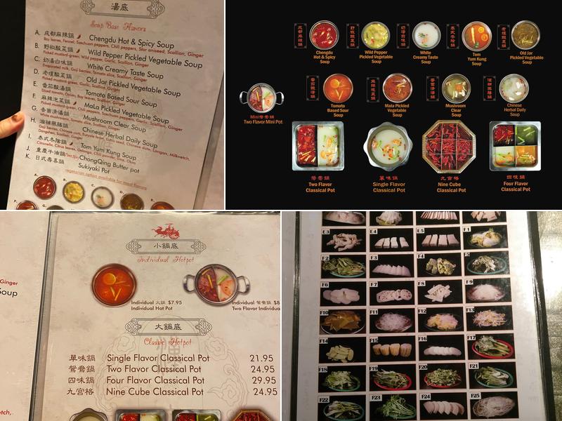 Han Hot Pot House Menu