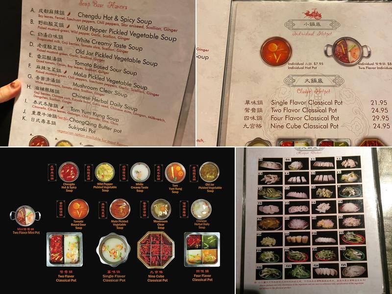 Han Hot Pot House Menu