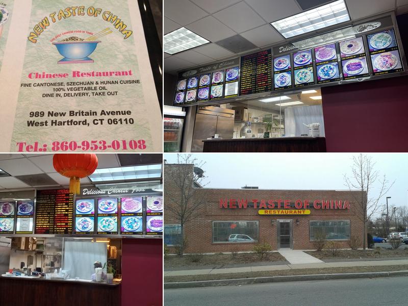 New Taste of China 989 New Britain Ave, West Hartford