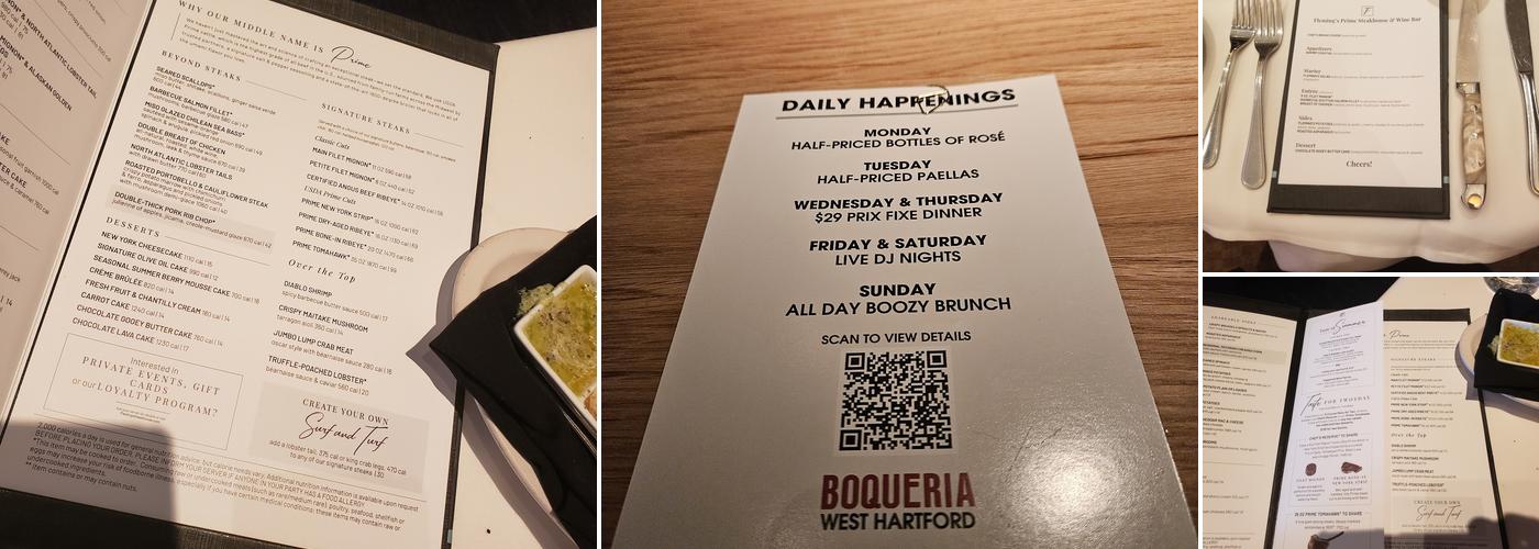 Fleming’s Prime Steakhouse & Wine Bar Menu