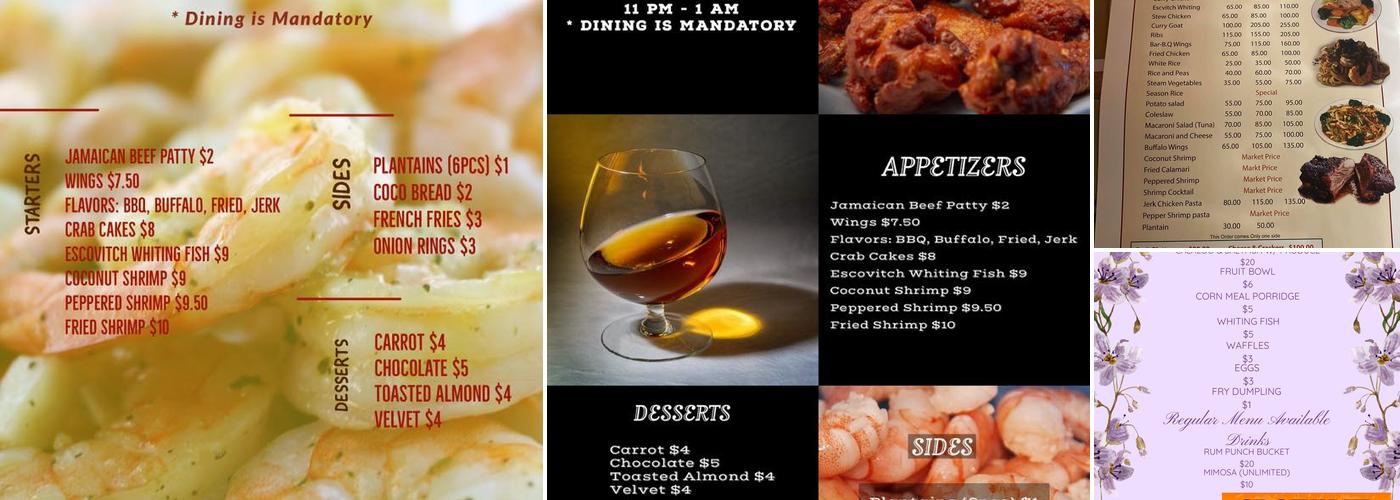 Sun Splash Bar & Grill Menu