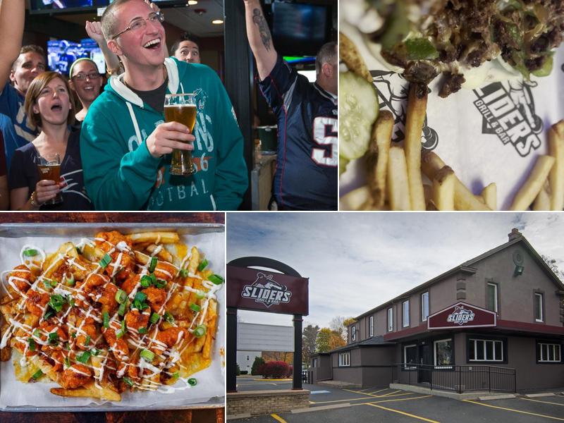 Sliders Grill & Bar - Plainville, CT 88 New Britain Ave, Plainville