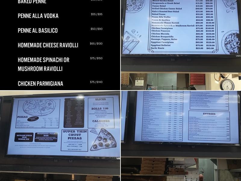 Heights Pizza Company Menu