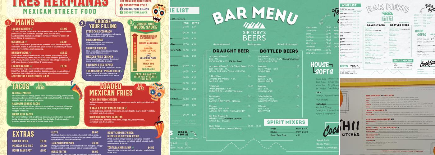 East Point Pavilion Menu