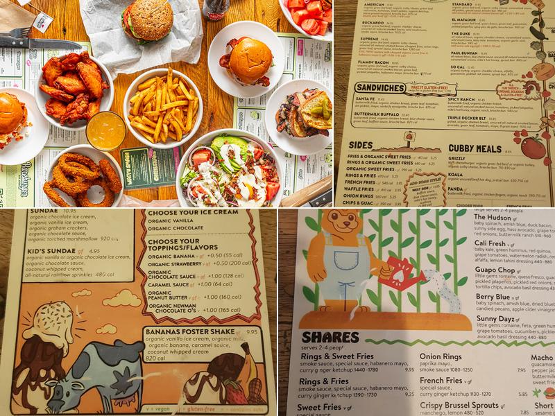 Bareburger Menu