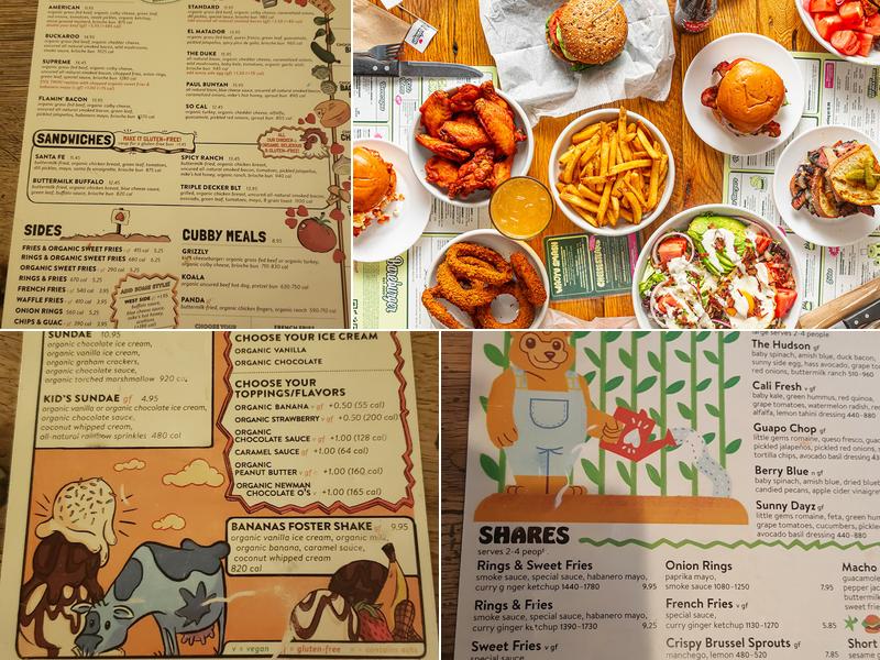 Bareburger Menu