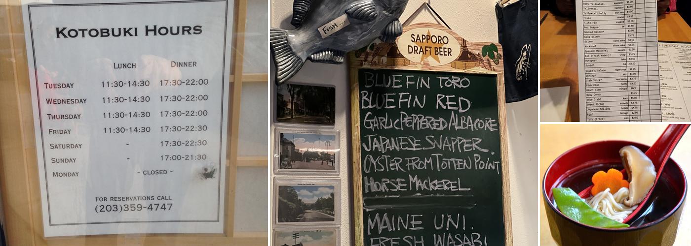 Kotobuki Menu