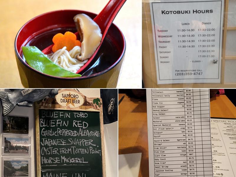 Kotobuki Menu