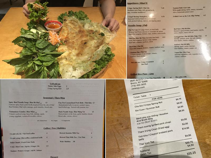 Cơm Tấm Ninh Kiều Menu