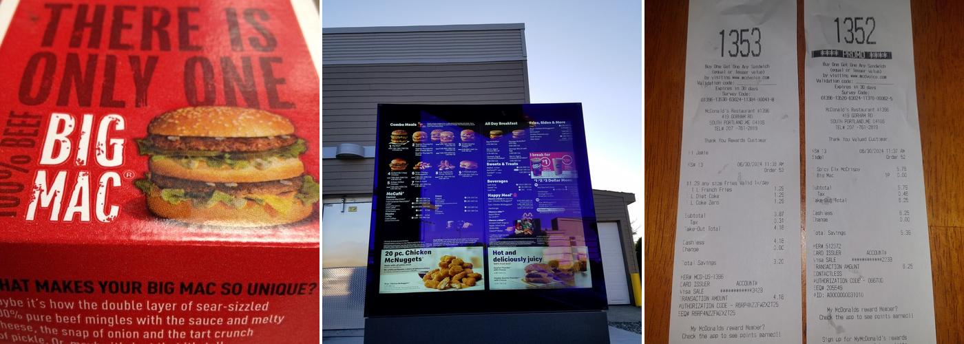 McDonald's Menu