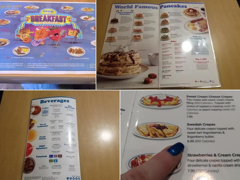 IHOP Menu