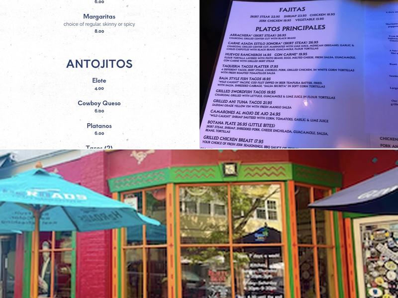 Tequila Mockingbird Menu