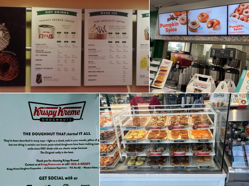 Krispy Kreme Menu