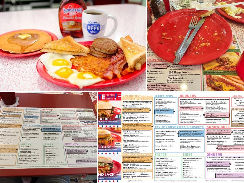 Boomarang Diner Menu