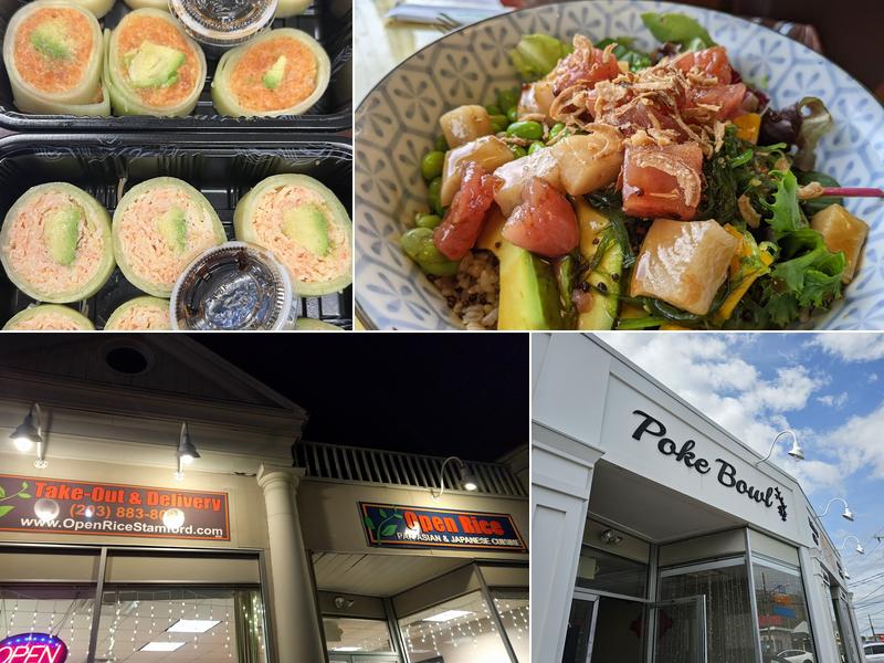 Open Rice poke bowl 930 High Ridge Rd, Stamford