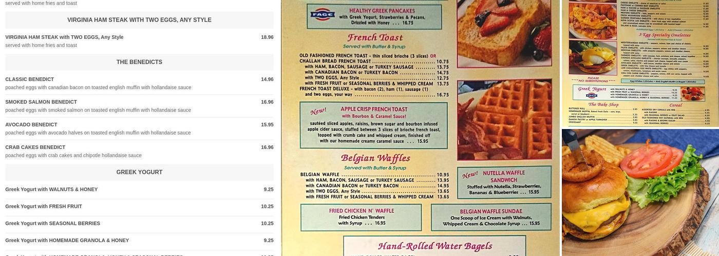 Buccaneer Diner Menu