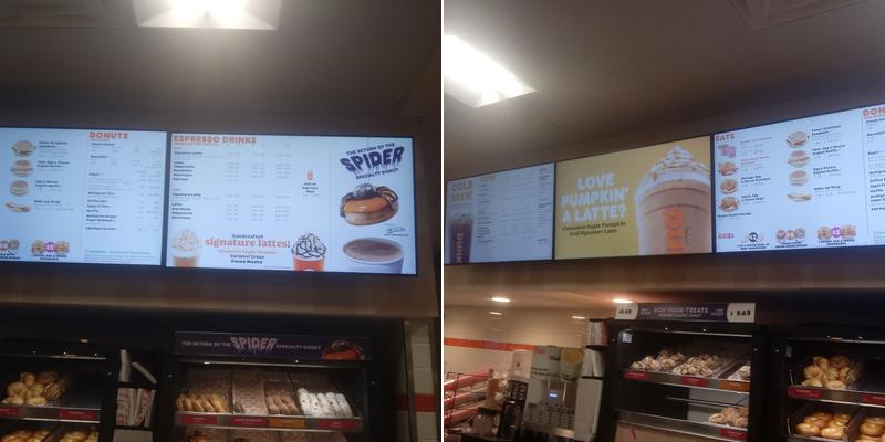 Dunkin' Menu