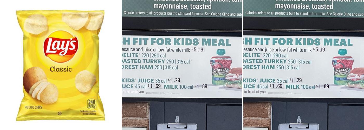 Subway Menu