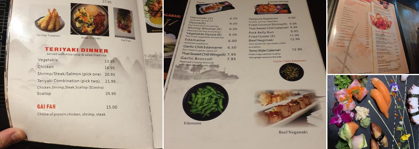 Tomo 68 Menu