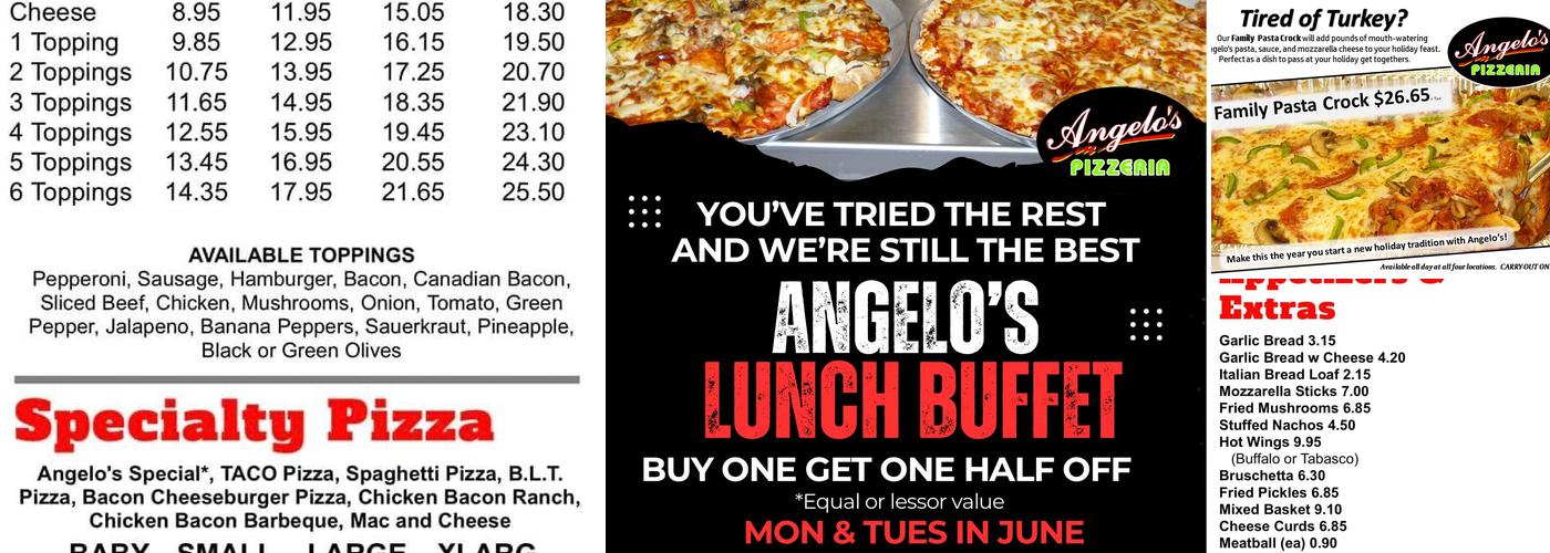 Angelo's II Menu