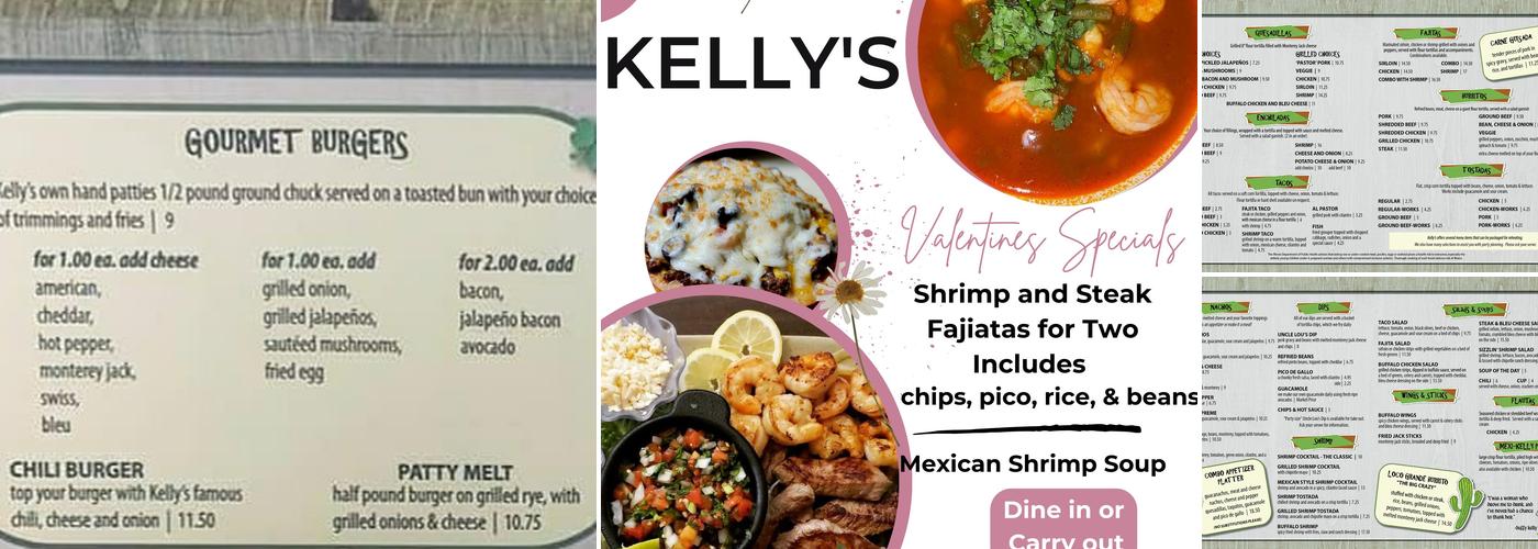 Kelly's Restaurant and Lounge Menu