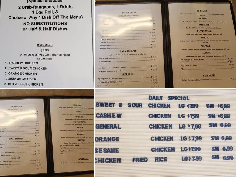 Panda House Menu