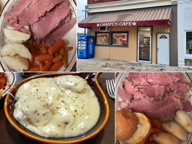 Campus Cafe 101 S Wesley Ave, Mt Morris