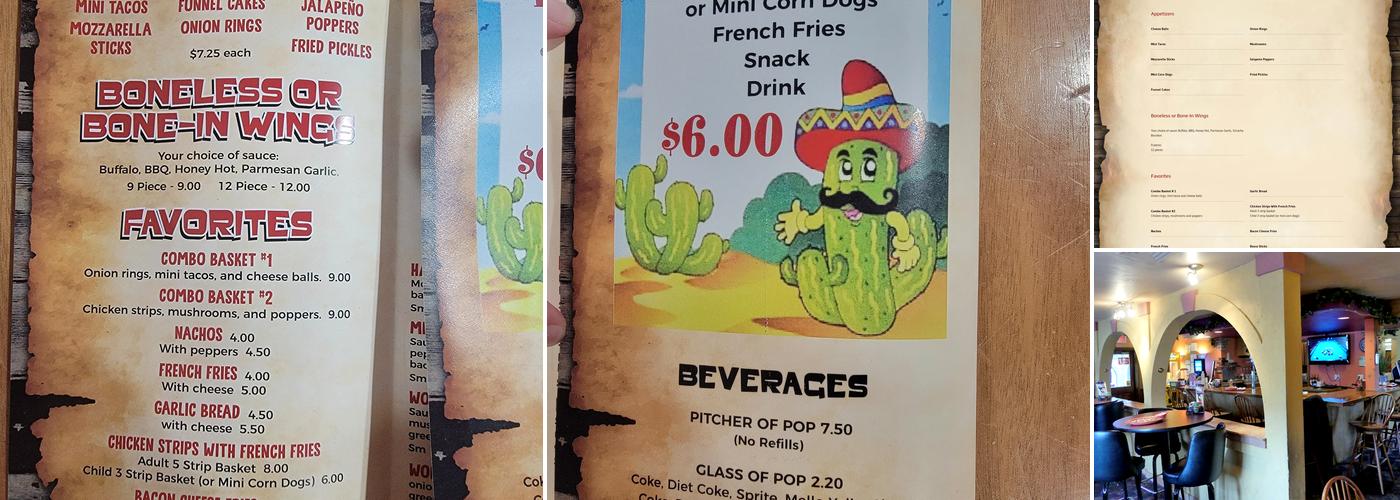 Manny's Pizza - Freeport Menu