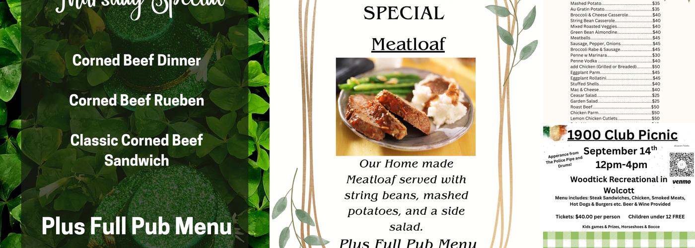 The Cave Menu