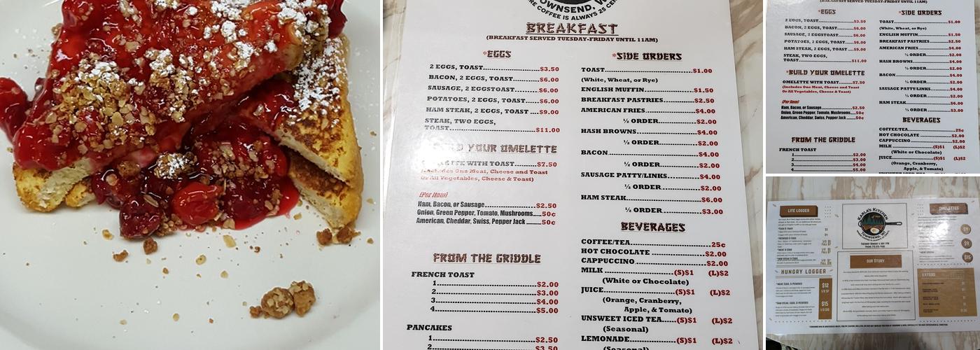 Karla's Kitchen Menu